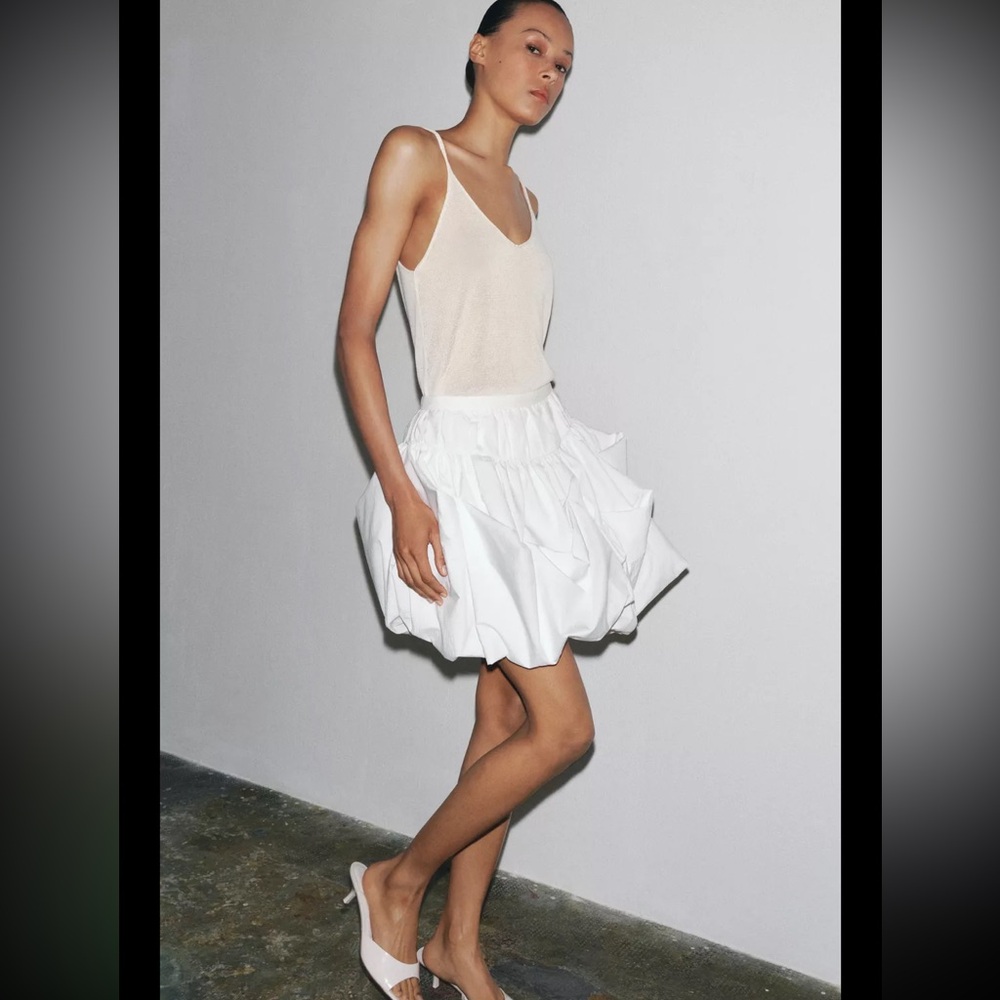 Zara ZW collection ballon skirt - Picture 6 of 12